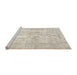 Sideview of Machine Washable Traditional Light French Beige Brown Rug, wshtr3758