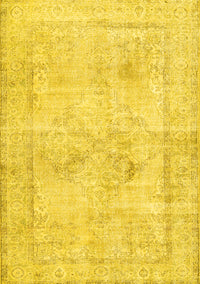 Persian Yellow Traditional Rug, tr3758yw