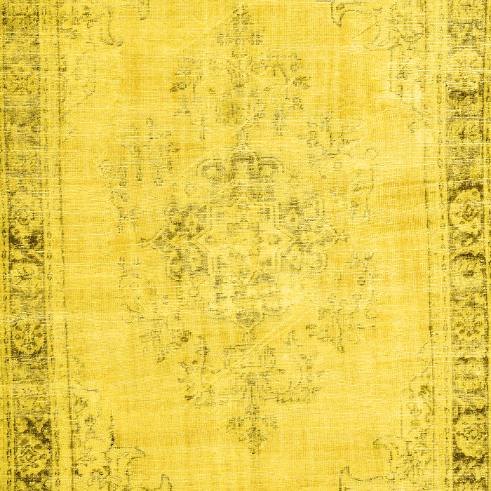 Persian Yellow Traditional Rug, tr3759yw