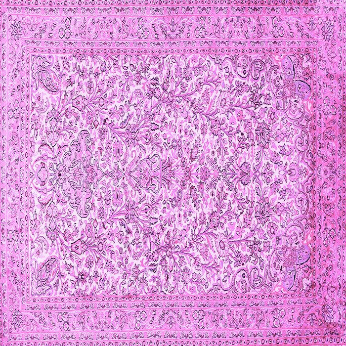 Square Persian Purple Traditional Rug, tr375pur