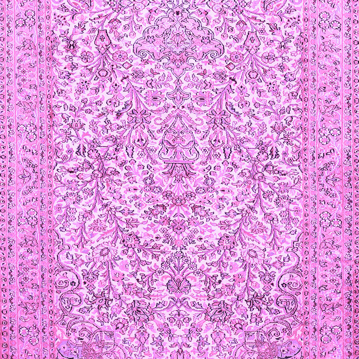 Machine Washable Persian Purple Traditional Area Rugs, wshtr375pur