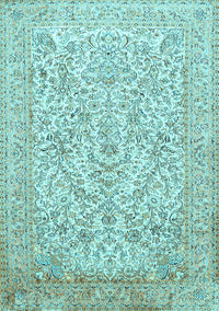 Persian Light Blue Traditional Rug, tr375lblu