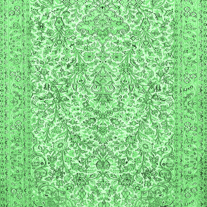 Persian Emerald Green Traditional Rug, tr375emgrn