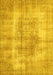 Machine Washable Persian Yellow Traditional Rug, wshtr3760yw