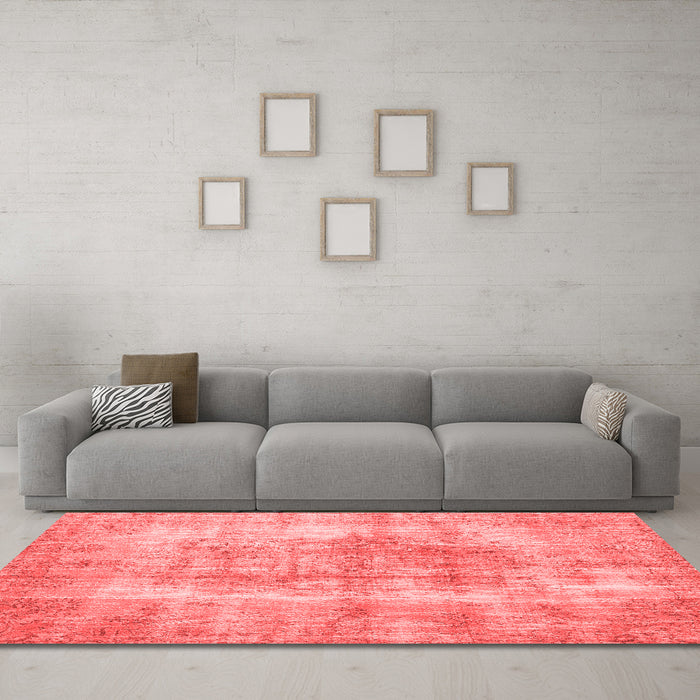 Traditional Red Washable Rugs