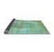 Sideview of Persian Light Blue Traditional Rug, tr3760lblu