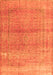 Persian Orange Traditional Rug, tr3761org