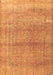Machine Washable Persian Brown Traditional Rug, wshtr3761brn