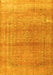 Persian Yellow Traditional Rug, tr3761yw