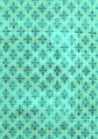 Persian Turquoise Traditional Rug, tr3762turq