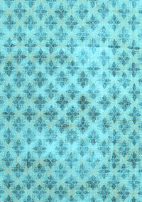 Persian Light Blue Traditional Rug, tr3762lblu