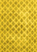 Machine Washable Persian Yellow Traditional Rug, wshtr3762yw