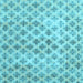 Square Persian Light Blue Traditional Rug, tr3762lblu