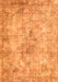 Persian Orange Traditional Rug, tr3763org