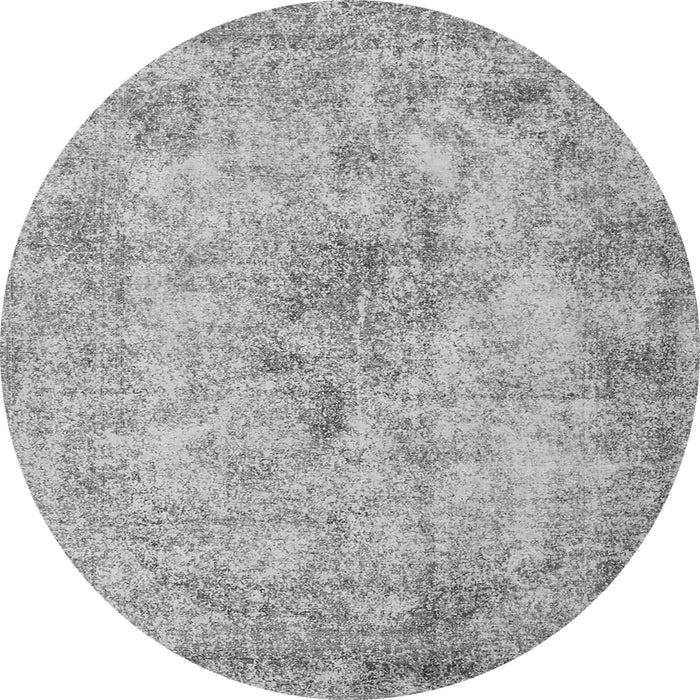 Square Persian Gray Traditional Rug, tr3763gry