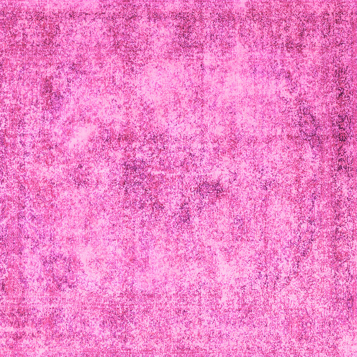 Square Persian Pink Traditional Rug, tr3763pnk