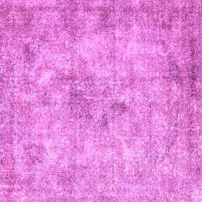 Square Machine Washable Persian Purple Traditional Area Rugs, wshtr3763pur