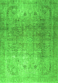 Persian Green Traditional Rug, tr3764grn