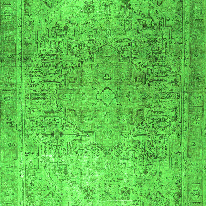 Persian Green Traditional Rug, tr3764grn