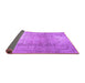 Sideview of Persian Purple Traditional Rug, tr3764pur