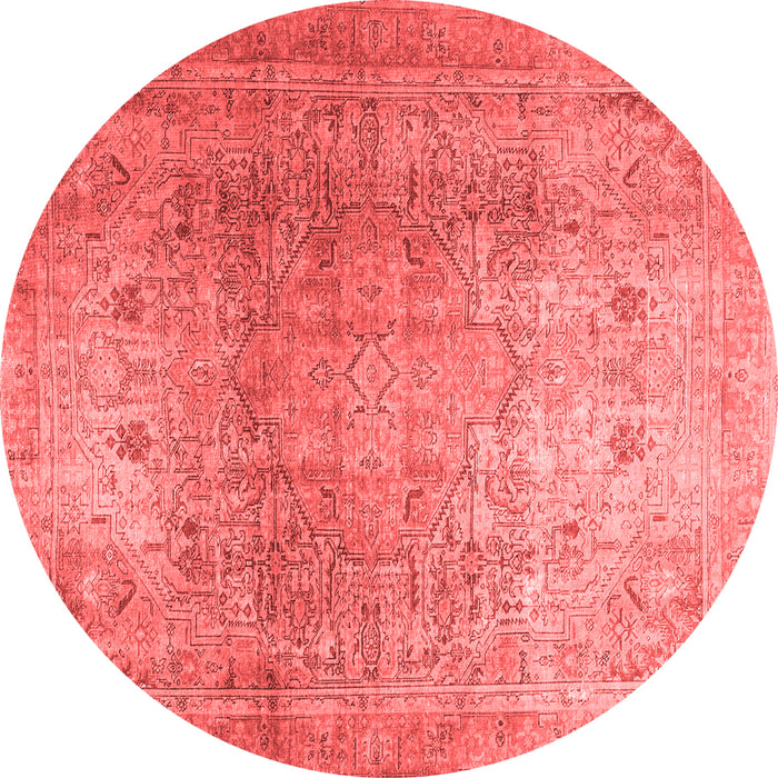 Machine Washable Persian Red Traditional Rug, wshtr3764red