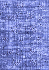 Oriental Blue Asian Inspired Rug, tr3765blu