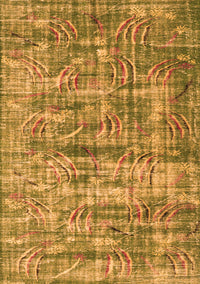 Oriental Orange Asian Inspired Rug, tr3765org