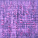 Square Oriental Purple Asian Inspired Rug, tr3765pur