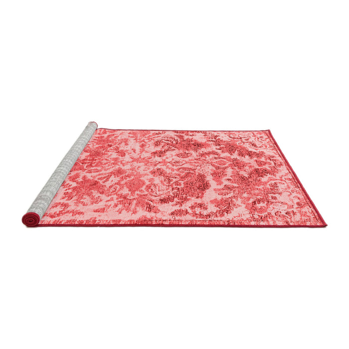 Bohemian Red Washable Rugs
