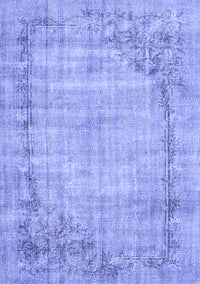 Oriental Blue Asian Inspired Rug, tr3767blu