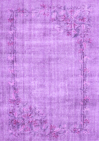 Oriental Purple Asian Inspired Rug, tr3767pur