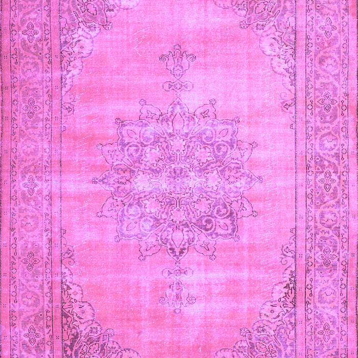 Machine Washable Persian Purple Traditional Area Rugs, wshtr3768pur