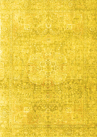 Persian Yellow Traditional Rug, tr3769yw