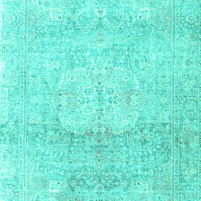 Persian Turquoise Traditional Rug, tr3769turq