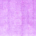 Square Machine Washable Persian Purple Traditional Area Rugs, wshtr3769pur