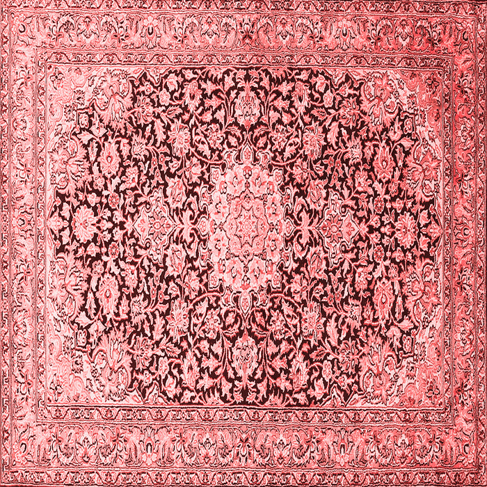 Medallion Red Traditional Rug, tr376red