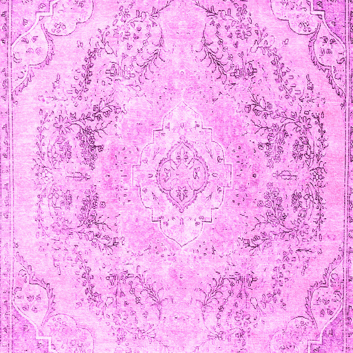 Machine Washable Persian Pink Traditional Rug, wshtr3770pnk