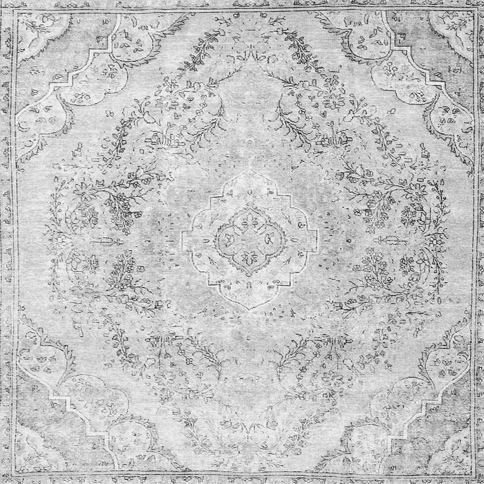 Serging Thickness of Persian Gray Traditional Rug, tr3770gry