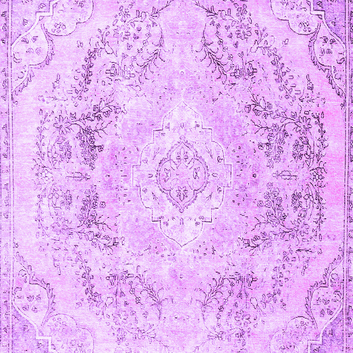 Machine Washable Persian Purple Traditional Area Rugs, wshtr3770pur