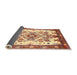 Sideview of Traditional Red Medallion Rug, tr3771