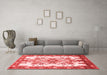 Traditional Red Washable Rugs