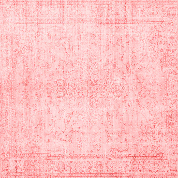 Machine Washable Persian Red Traditional Rug, wshtr3772red