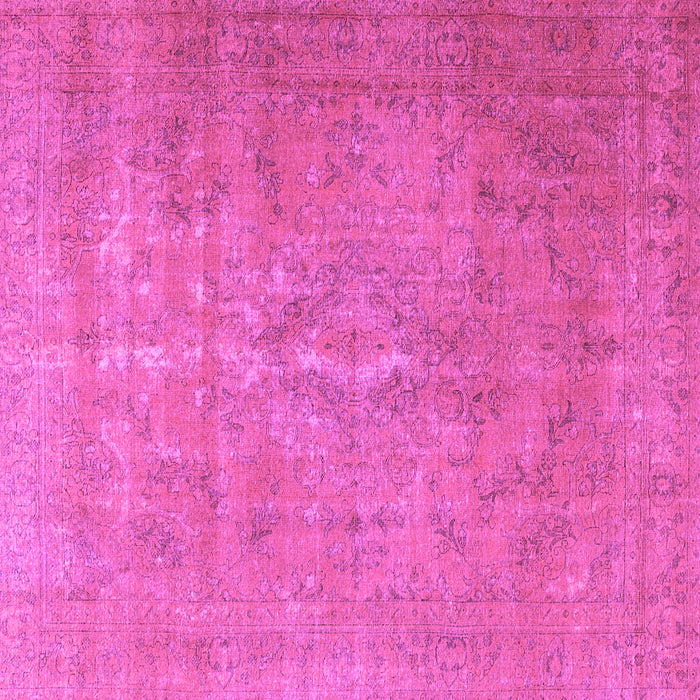 Square Persian Purple Traditional Rug, tr3773pur