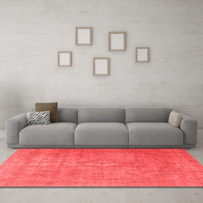 Traditional Red Washable Rugs