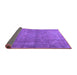 Sideview of Persian Purple Traditional Rug, tr3774pur