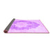 Sideview of Persian Purple Traditional Rug, tr3775pur