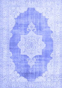 Persian Blue Traditional Rug, tr3775blu