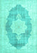 Persian Turquoise Traditional Rug, tr3775turq