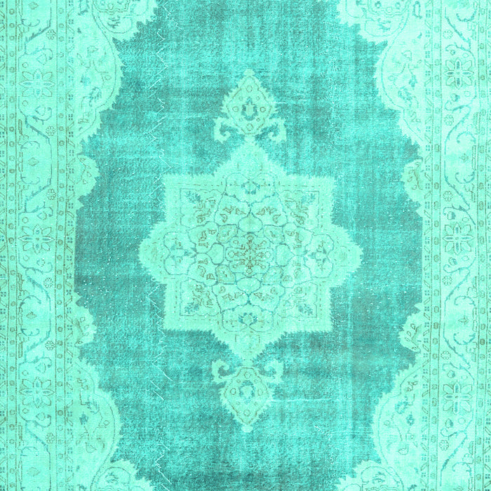 Persian Turquoise Traditional Rug, tr3775turq