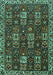Persian Turquoise Traditional Rug, tr3776turq